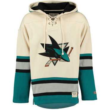 Sharks Cream Men's Customized All Stitched Sweatshirt,We sell and wholesale Sharks Cream Men's Customized All Stitched Sweatshirt on line form chian!